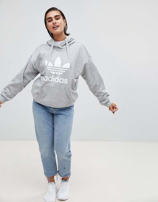 Grauer adidas store pullover damen