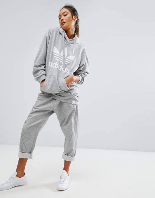 felpa adidas grigia donna felpa adidas grigia donna