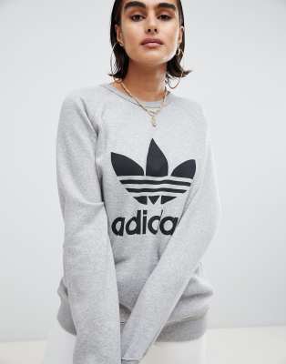 adidas boyfriend trefoil hoodie