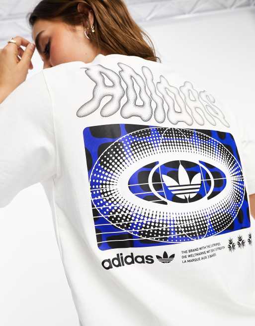 adidas Originals GRF tee in white