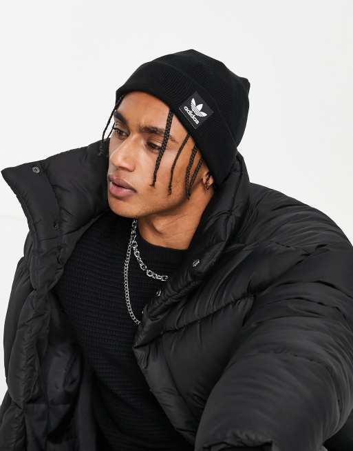 adidas Originals Grove beanie in black