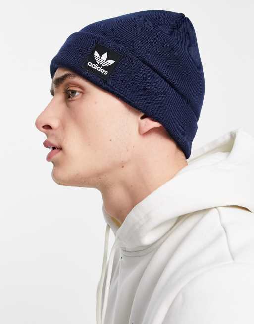 adidas Originals Grove beanie in navy | ASOS