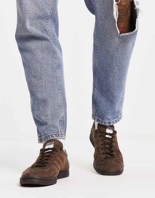 adidas tobacco gruen brown adidas Originals Gruen trainers in brown