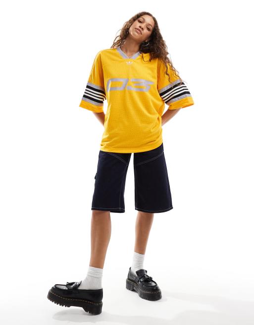 adidas Originals – Gul topp i basketstil