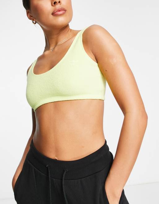 adidas Originals – Gul tränings-bralette