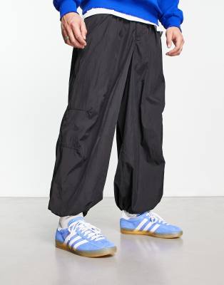 adidas gazelle blue outfit