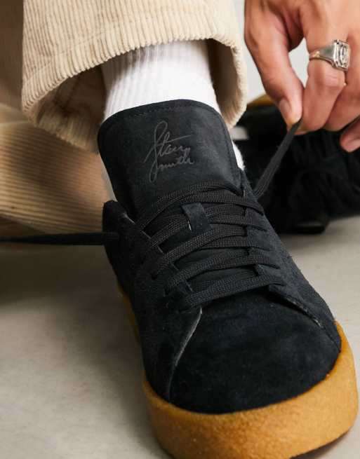 Stan smith 2025 all black suede