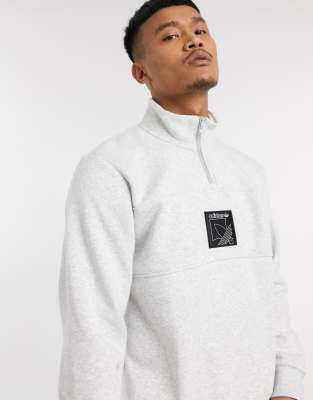 adidas originals half zip sweatshirt