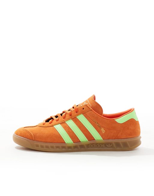 adidas Originals Hamburg Baskets Orange et jaune ASOS