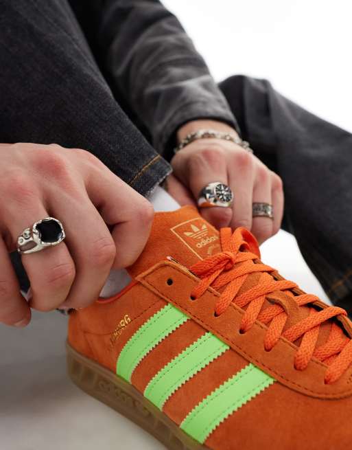 adidas Originals Hamburg Baskets Orange et jaune