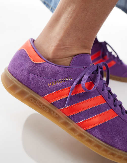 adidas Originals Hamburg Baskets Violet ASOS