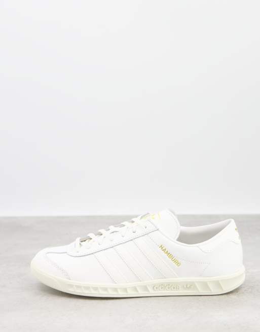 adidas Originals – Hamburg – Białe buty sportowe