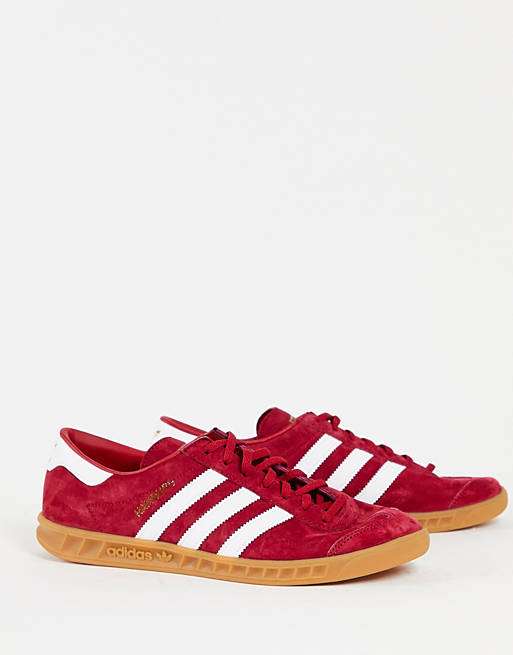 Originals - Hamburg - Røde sneakers | ASOS