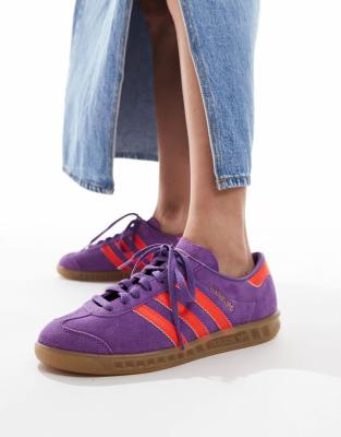 adidas Originals - Hamburg - Sneaker in Violett-Lila