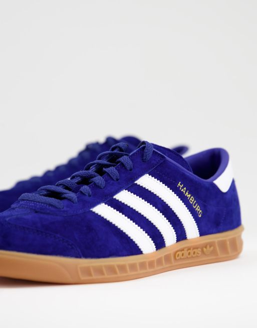 Adidas hamburg cheap navy gum