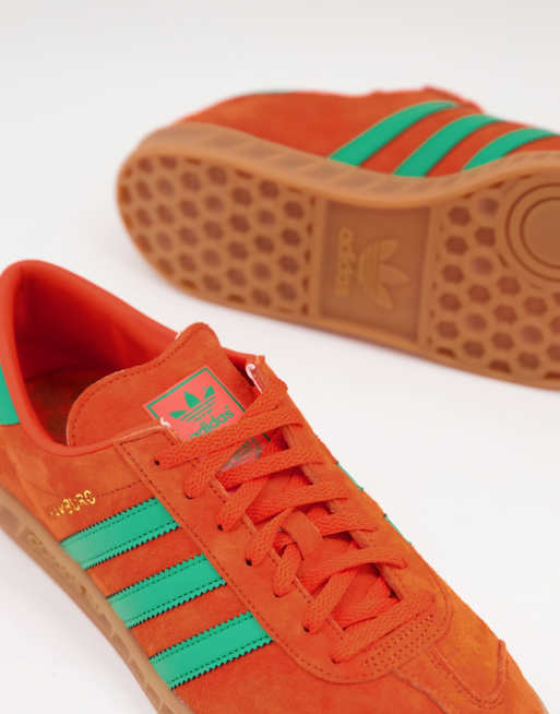 Adidas orange best sale and green