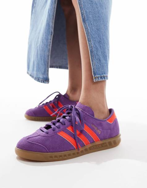 adidas Originals - Hamburg - Sneakers in paars - view 1