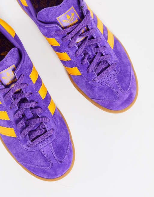 Orange and store purple adidas