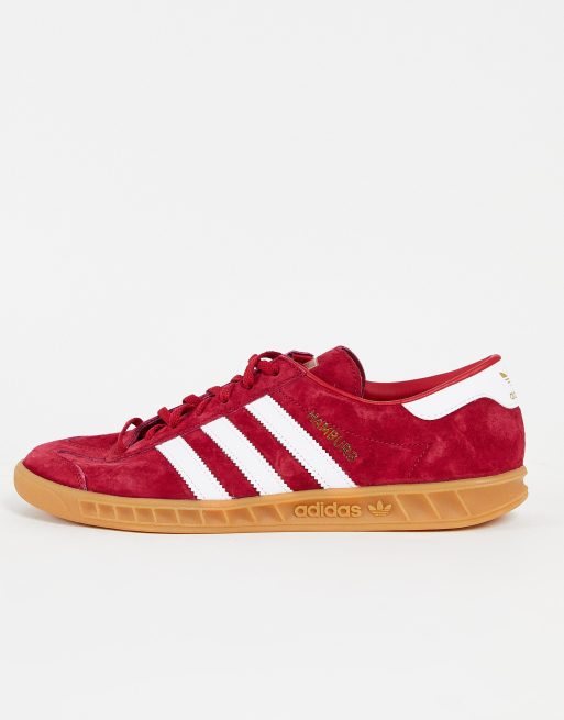 Adidas hamburg cheap red