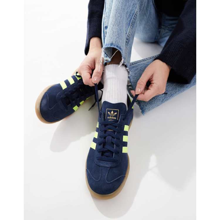 adidas Originals Hamburg trainers in blue ASOS