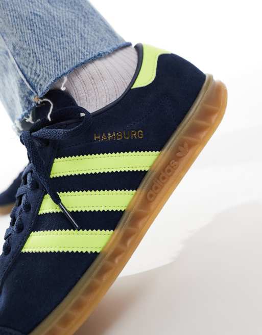 adidas Originals Hamburg trainers in blue ASOS