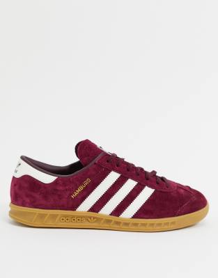 burgundy adidas hamburg