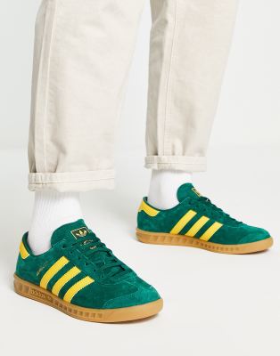 adidas with green sole