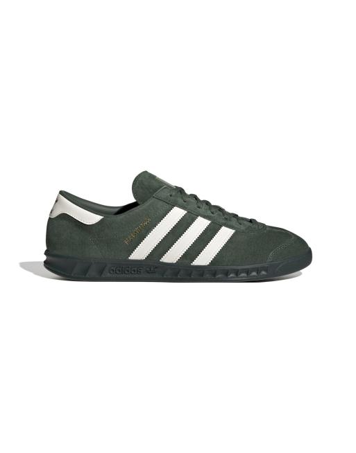 Adidas hamburg trainers base green best sale