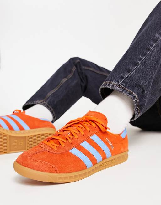 Adidas hamburg store womens orange