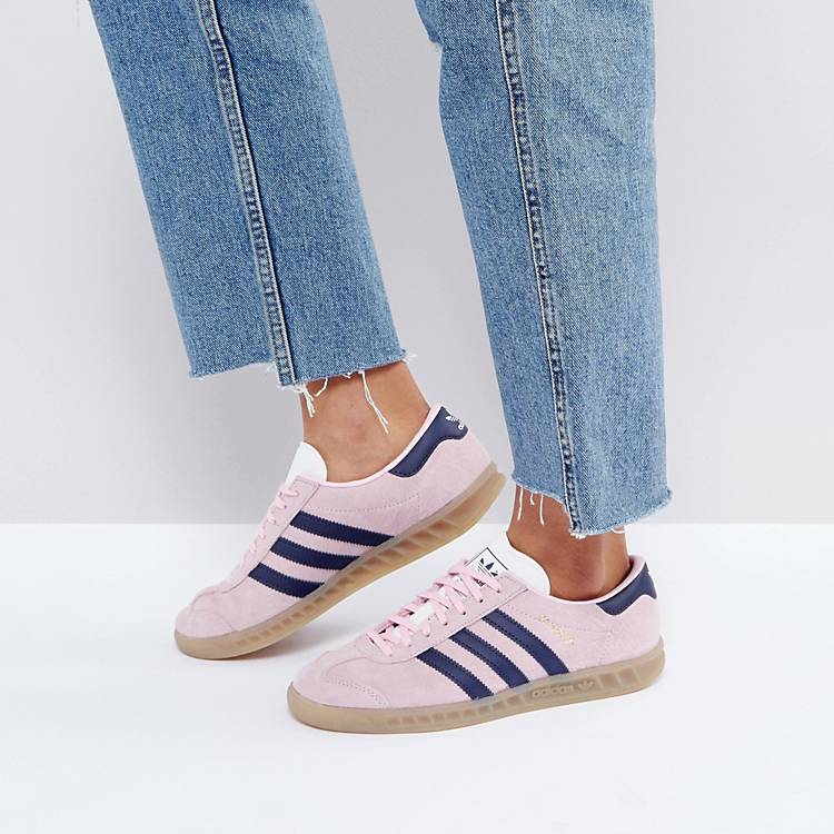 Womens Mens Shoes Mens Trainers Low-top trainers Save 30% adidas Leather Hamburg 