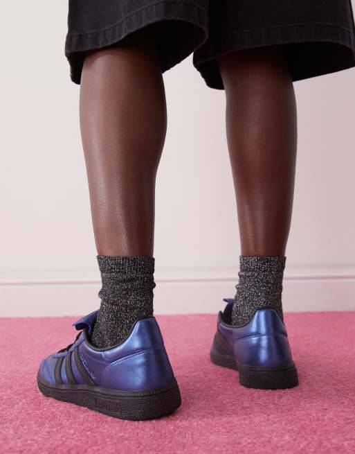 adidas Originals Hanball Spezial sneakers in metallic blue