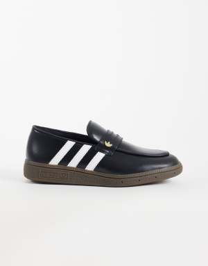 adidas Originals Handball loafer in black and white