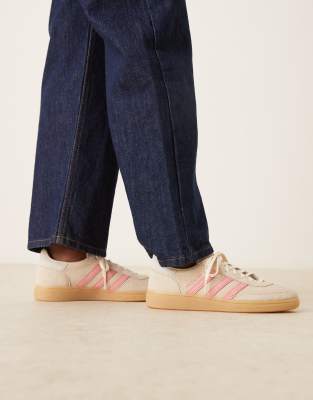 adidas Originals - Handball Spezial - Baskets - Beige et rose-Blanc