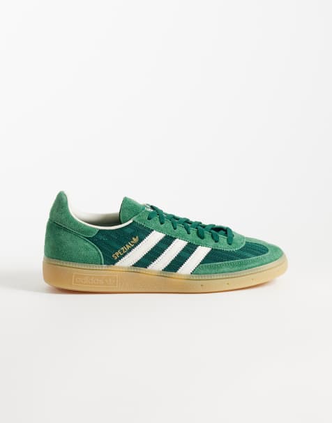 adidas Originals Handball Spezial baskets en vert collegiate - view 1