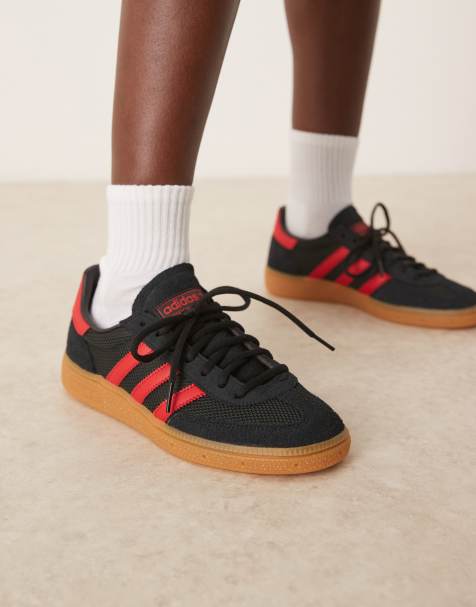 adidas Originals - Handball Spezial - Baskets - Noir et rouge - view 1