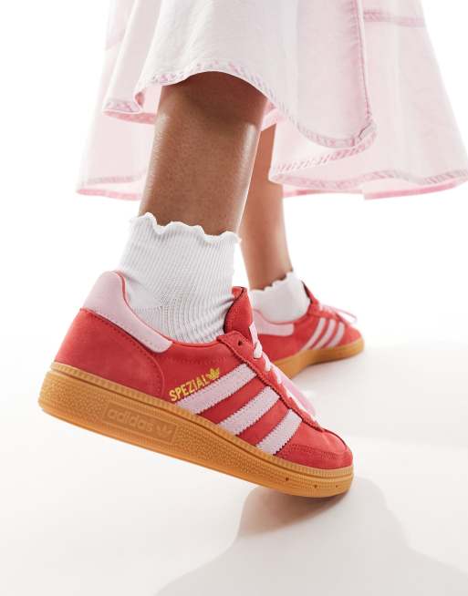 adidas Originals Handball Spezial Baskets Rouge et rose