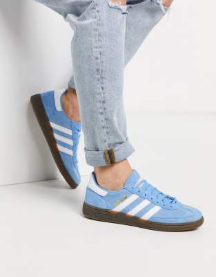 adidas Originals - Handball Spezial - Blå sneakers med gummisål - view 1