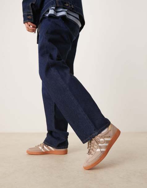 adidas Originals – Handball Spezial – Buty sportowe w zgaszonym brązowym i białym kolorze - view 1