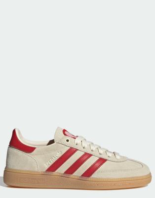 adidas Originals - Handball Spezial - Chaussures - Blanc cassé/rouge écarlate