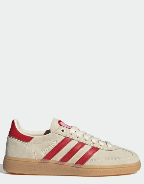 adidas Originals - Handball Spezial - Chaussures - Blanc cassé/rouge écarlate - view 1