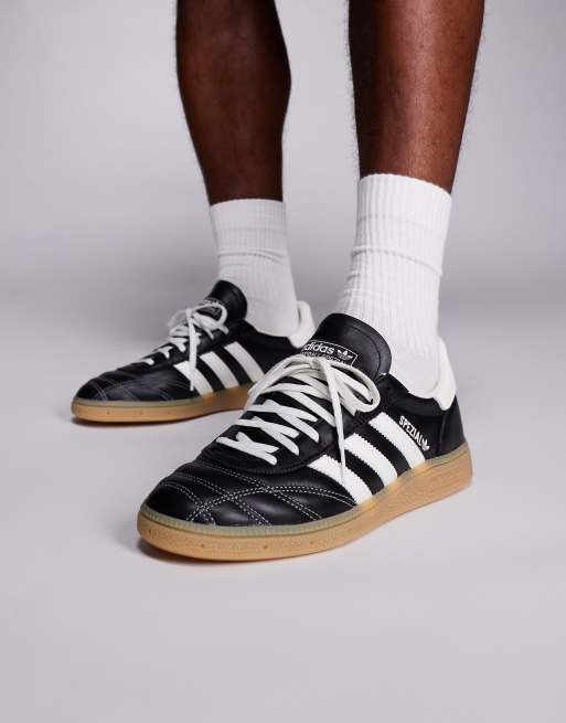 adidas Originals – Handball Spezial – Czarno-białe buty sportowe z gumową podeszwą