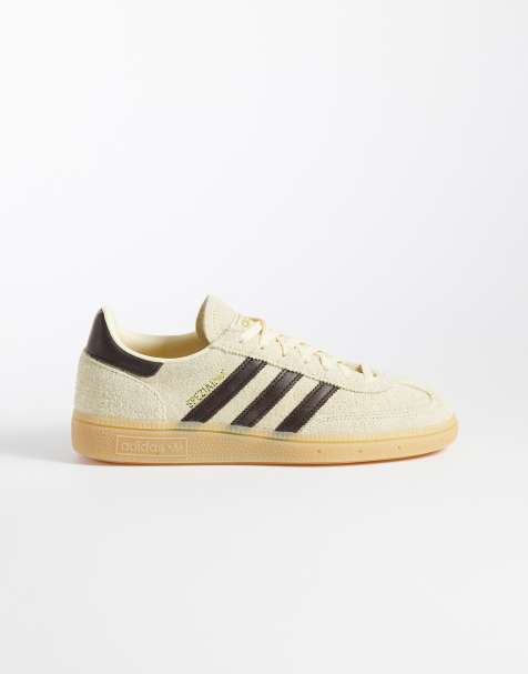 adidas Originals – Handball Spezial – Gräddvita och bruna sneakers - view 1