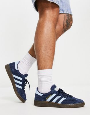 adidas Originals – Handball Spezial – Granatowo-niebieskie buty sportowe na  gumowej podeszwie – NAVY ASOS