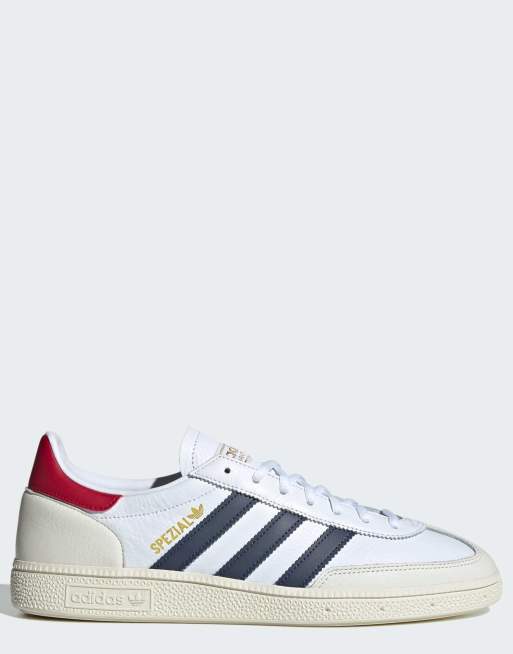 adidas Originals - Handball Spezial - Hvide/marineblå sneakers