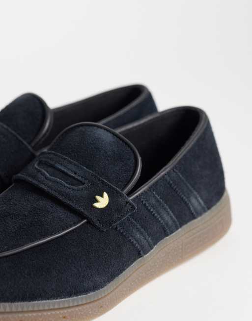 adidas Originals – Handball Spezial – Loafer in Schwarz mit Gummisohle, 4 von 5