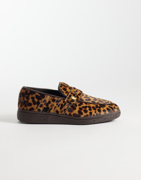 adidas Originals Handball Spezial loafers in leopard print - view 1