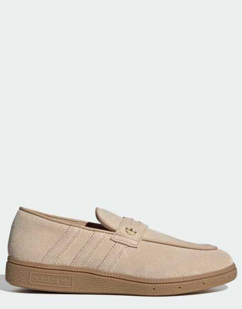 adidas Originals - Handball Spezial - Mocassini beige con suola in gomma - view 1