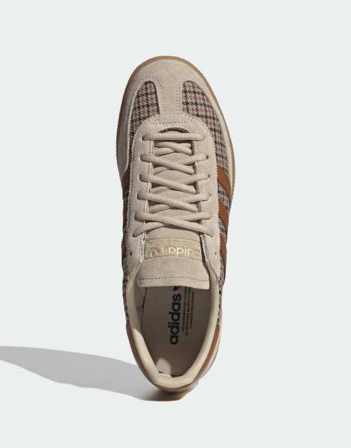 adidas Originals Handball spezial Schuhe in Braun kariert und Beige mit Gummisohle, 2 von 4
