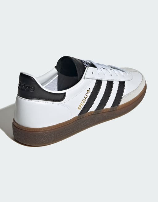 adidas Originals Handball spezial shoes in cloud white / core black / gum