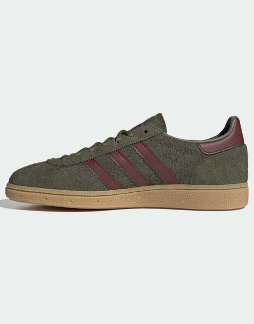 adidas Originals Handball spezial shoes in focus olive fox brown